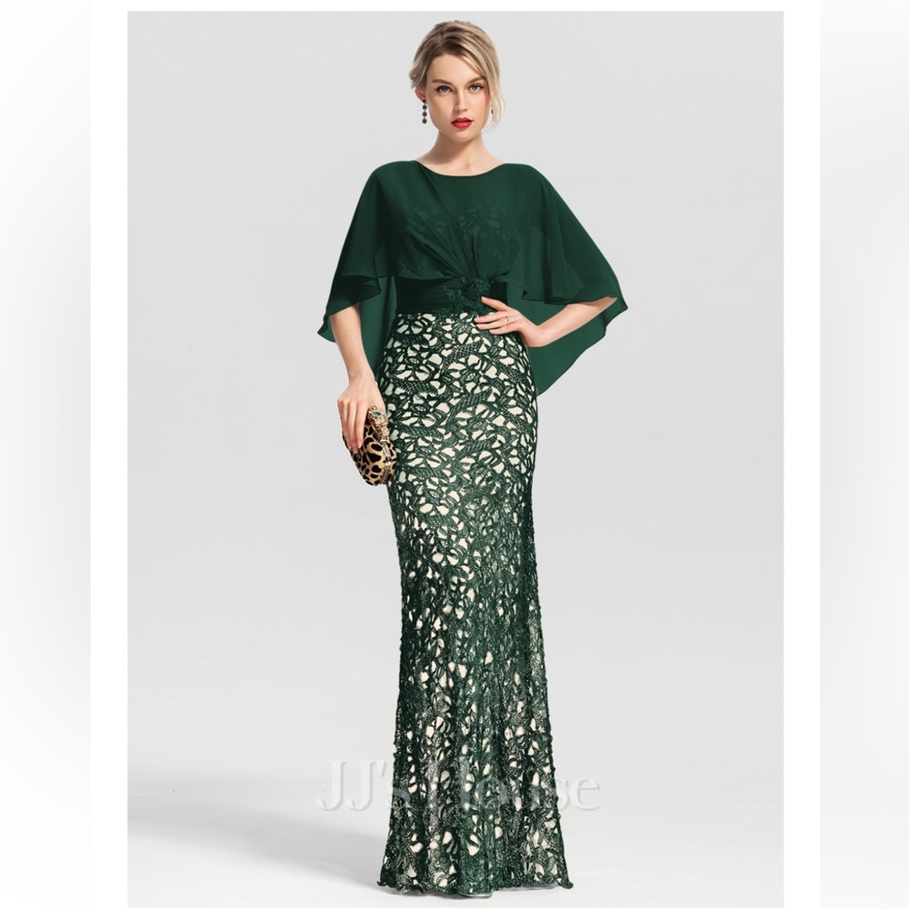 Mother of the Bride Dress 20W Hunter Green byJJsHouse worn once smoke free home